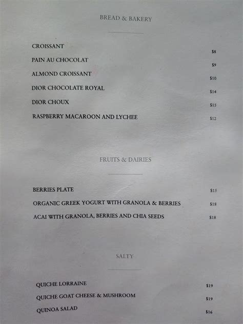 dior house miami|dior restaurant menu.